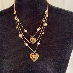Betsy Johnson Layered Necklace